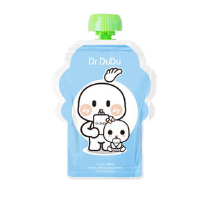 Pochettes pour aliments pour bébés Dr.DuDu 6oz sans BPA, réutilisables et étanches, prêtes à être expédiées - Product Image 5