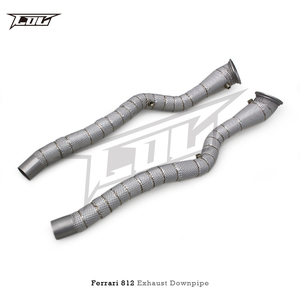ท่อไอเสียดาวน์ไปป์สำหรับ <span class=keywords><strong>Ferrari</strong></span> <span class=keywords><strong>812</strong></span> 6.5L <span class=keywords><strong>V12</strong></span> ปี 2017-2020 ทำจากสแตนเลส ระบบไอเสียรถยนต์ ท่อไอเสียดาวน์ไปป์ - Product Image 3