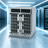 Chassis Modular Director Jaringan Penyimpanan Fibre Channel Enterprise 32G Gen6 Brocade X6-8
