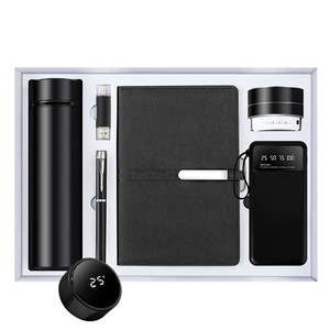 2025 New Customized Notebook USB Driver Power Bank Gift Box Set for Company Event Electronic Gadgets Promotional Business Gifts