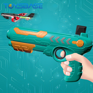 Phong Cách Mới Trẻ Em Giáo Dục Trò Chơi Bắn Súng Ngoài Trời Catapult Bọt Máy Bay Tung Ra Guns Đồ Chơi Cho Bé Trai - Product Image 6