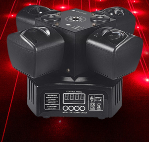 <span class=keywords><strong>Mini</strong></span> Barra de Luces Láser de 4 Brazos, Luz de Escenario, Efecto de Discoteca, Boda, Flash Giratorio, <span class=keywords><strong>KING</strong></span> <span class=keywords><strong>KONG</strong></span> DMX512, Luz Móvil LED - Product Image 2