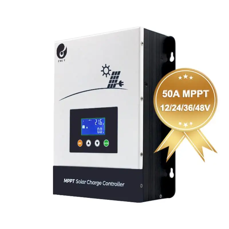 Manufacturer OEM Intelligent Battery Charger Regulator Auto 12v/24v/36v/48v Solar Charge Controller