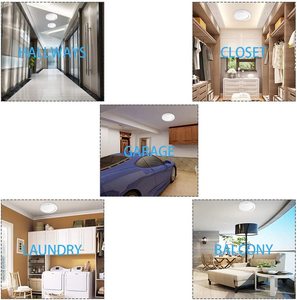 Chất Lượng Tốt Nhất CE ROHS 18 Wát 24 Wát 220V Radar Lò Vi Sóng Cảm Biến Bề Mặt <span class=keywords><strong>LED</strong></span> Bảng Điều Chỉnh Đèn - Product Image 6