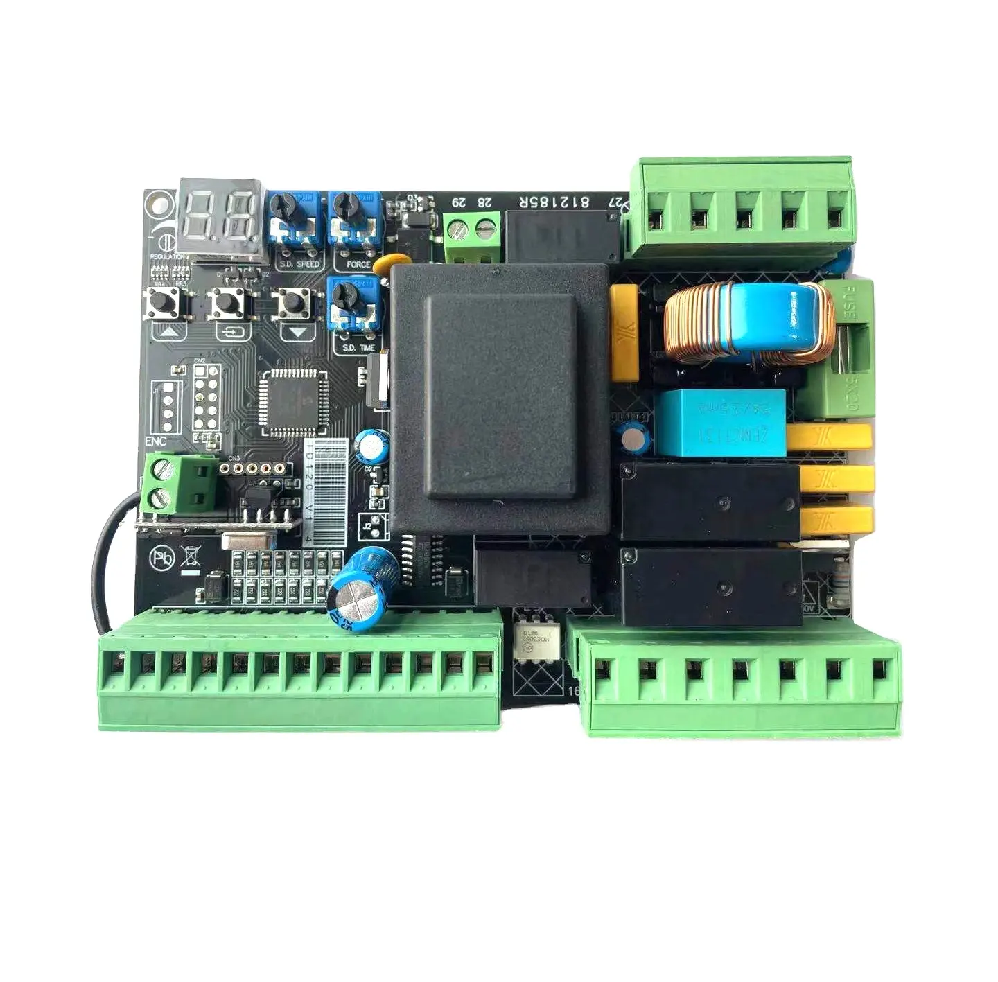 220v AC PCB Control System Board para Deslizante Remoto Portão Roller Shutter Door