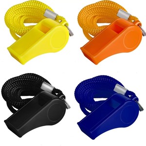 Wholesale Customized Colorful Plastic Whistles for Sport Activities and Promotional Gifts