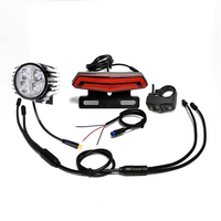 48V 52V 60V 72V 80A 3000W 5000W Kit Konversi Motor Listrik Sepeda Skuter dengan Sensor Hall dan Kit Pengontrol Layar SW900