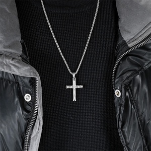 Collar con Colgante Religioso en Espiral, Clásico, de Alta Calidad, Resistente al Agua, con Citas Bíblicas - Product Image 6