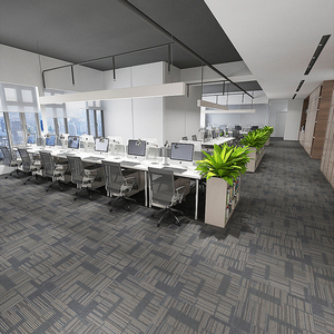 Vente en gros de dalles de moquette 50*50 amovibles, ignifugées, modernes, en PP, <span class=keywords><strong>tapis</strong></span> de sol pour <span class=keywords><strong>bureau</strong></span> modulaire commercial, dalles de moquette - Product Image 2