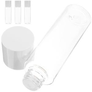 Flacon cosmétique en plastique de 300 ml, flacon cosmétique transparent en PET pour lotion pour le soin de la peau, emballage d'essence, logo ODM/OEM - Product Image 1