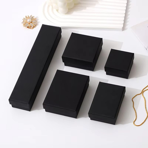 Vente chaude Bijoux <span class=keywords><strong>Emballage</strong></span> Kraft Anneau Collier Boucle D'oreille Boîte Bijoux <span class=keywords><strong>Emballage</strong></span> Cadeau Boîtes En Papier - Product Image 1