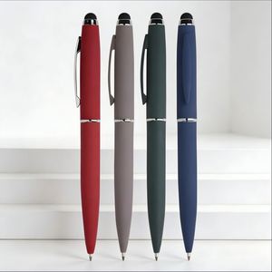 Stylo bille métallique adhésif avec logo, stylo de signature de luxe de haute qualité, stylo personnalisé, idéal pour les cadeaux d'événements d'entreprise - Product Image 1