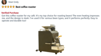 Torréfacteur à café d'expérience, 1 kg et 1 kg, pour machine à torréfier le café commerciale