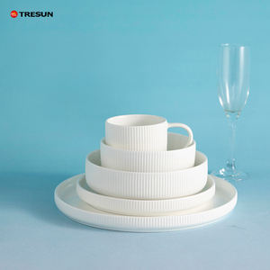 Fabricante Mayorista OEM TRESUN, Juego de Vajilla de Porcelana, Nueva Porcelana Fina con Incrustaciones de Oro, Juego de Vajilla Turca de Lujo, Apto para Microondas - Product Image 2