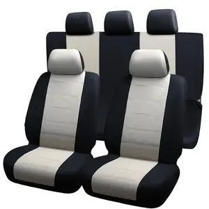 Custom elastic Polyester full set seats covers for backseat of car seat cover cover for car seat universal sets fabric