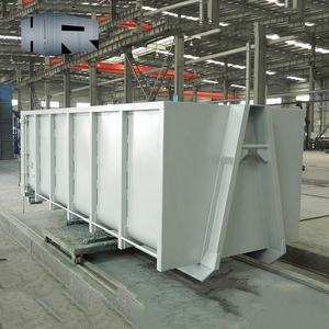 <span class=keywords><strong>Tube</strong></span> rectangulaire personnalisé crochet de recyclage des déchets conteneur élévateur nouvelle gestion des déchets solides bac empilable - Product Image 4