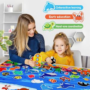 NOVISON Ocean Felt Storyboard Pieces Interactive Teaching Flannel Board EN71 Certified Preschool Toddler Activities Craft Toy - Product Image 4
