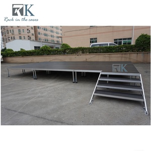 Cooperate Events <b>Aluminum</b> Legs Stage Modular Stable Platform Stages - Product Image 2