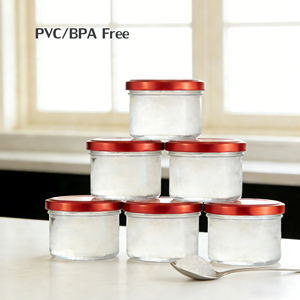 Bocaux en verre hermétiques multi-tailles pour aliments, qualité alimentaire, contenants de stockage scellés, bocaux de conserve, bouteilles en verre à ouverture facile par torsion - Product Image 4