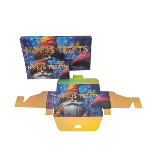 Boîte à <span class=keywords><strong>chocolat</strong></span> <span class=keywords><strong>vide</strong></span> personnalisée avec design champignon en feuille holographique, boîte à <span class=keywords><strong>chocolat</strong></span> avec 15 moules en polycarbonate <span class=keywords><strong>pour</strong></span> <span class=keywords><strong>chocolat</strong></span> - Product Image 3