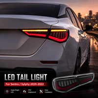 Feux arrière LED rouges améliorés, clignotants séquentiels, étanches, remplacement direct pour Nissan Sylphy Sentra B17 2019
