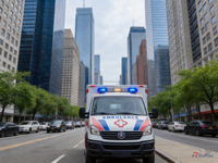 Ambulance SSV personnalisée avec équipement de pointe et transmission 4x4 pour les interventions en zones isolées