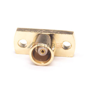 Conector de ángulo recto hembra MCX, enchufe de mamparo Huber Suhner - Product Image 3