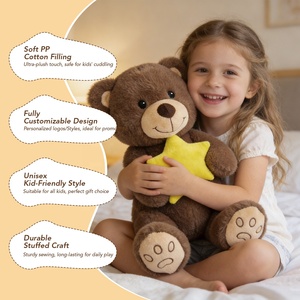 <span class=keywords><strong>Custom</strong></span> Soft Gevulde Pluche Speelgoed Baby Schattige Kleine Pluche Pop Speelgoed Promotionele Grote Dier Pluche Beer Speelgoed - Product Image 5