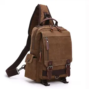 Canvas Schulter rucksack Reise rucksack Schulter tasche Umhängetasche