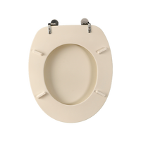 Sièges de toilette élégants moulés par compression, finition élégante, toucher lisse, confort pour une utilisation quotidienne