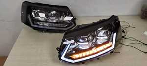 2011-2014 per <span class=keywords><strong>Volkswagen</strong></span> <span class=keywords><strong>VOLKSWAGEN</strong></span> <span class=keywords><strong>CARAVELLE</strong></span> <span class=keywords><strong>T5</strong></span> LED faro nero alloggiamento yz - Product Image 2