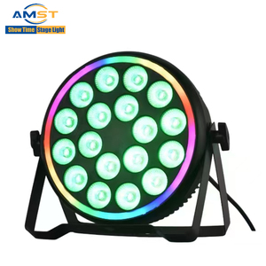 Luces LED Par de Plástico de Gran Efecto, 18x10W RGBW, Focos LED Par con Apertura, Control DMX512, Clasificación IP33 <span class=keywords><strong>para</strong></span> Escenarios, Discotecas y Fiestas - Product Image 4