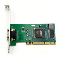 ATI Rage XL 8MB PCI VGA Kartu Grafis 32-bit SDRAM Adaptor Video untuk Komputer Desktop Server Industri