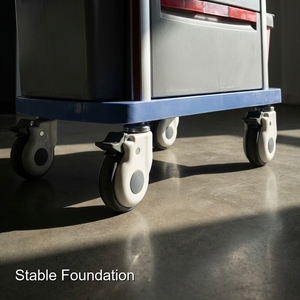 Chariot médical sécurisé pour le stockage <span class=keywords><strong>de</strong></span> produits narcotiques, conception Keling Medical avec système <span class=keywords><strong>de</strong></span> double verrouillage pour la sécurité des pharmacies et des salles d'hôpital - Product Image 2