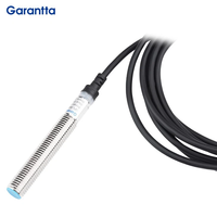 Capteur de proximité inductif cylindrique M8, double détection de distance, non encastré, NPN PNP NO NC, IP67, interrupteur de positionnement métallique