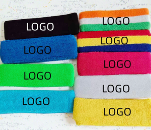 Bandeau en fibre polymère élastique de marque avec couleur et logo personnalisables Unisexe Yoga Spa Sports Maquillage et lavage du visage Utilisation - Product Image 2