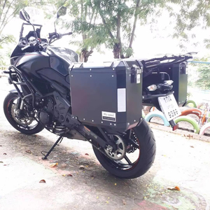 36L scatola laterale del motociclo di alluminio nero o argento <span class=keywords><strong>per</strong></span> i tipi completi di motocicli - Product Image 1