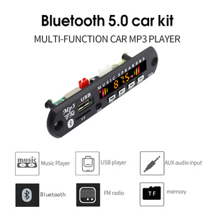 Carte décodeur Bluetooth 5.0 pour lecteur MP3, radio FM, module USB TF AUX 3,5 mm, récepteur Bluetooth, kit voiture, audio V20 - Product Image 2