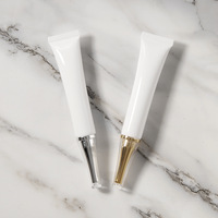 100 pièces personnalisées sans MOQ, 20 ml 20 g, matériau PE, crème pour les yeux cosmétique, pommade pour soins de la peau, pour emballage d'essai en boîte, en STOCK