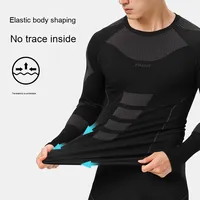 Pelliot Thermique Fonctionnel Long Johns pour Hommes Femmes Séchage Rapide En Plein Air Ski Anti-Sueur Automne Vêtements Velours Sports