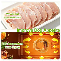 Friandises Premium pour Chiens, Direct Usine : Anneaux d'œsophage de Canard Enrobés de Poulet, Riches en Protéines, à Base de Viande Pure, Friandises à Mâcher pour la Santé Dentaire et l'Entraînement