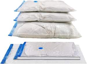 Sacs de compression sous vide Cube pour économiser de l'espace, en plastique, étanches, écologiques, pour le salon, les vêtements, la literie, l'organisation du placard - Product Image 3