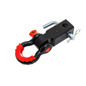 Thép carbon mạ kẽm off-road phục hồi Bow còng D-<span class=keywords><strong>Ring</strong></span> còng tời cho xe Jeep và xe tải kéo dây đeo cho ngành công nghiệp nặng - Product Image 1