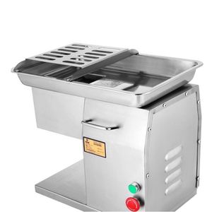 Découpeuse verticale de viande de trancheuse de viande congelée industrielle professionnelle d'acier inoxydable 250 kg/h - Product Image 4