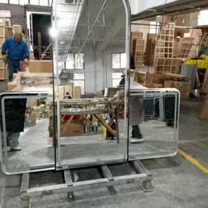 Espejo de Cabello de Cuerpo Entero Moderno y de Gran Venta, Muebles de Salón, Equipo de Peluquería, Espejo de Barbería con Luces LED - Product Image 5