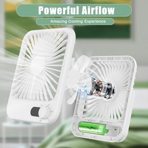 2026 Summer Outdoor Plastic <b>Desk</b> <b>Fan</b> with Rechargeable Battery Portable Mini Design English Operation - Product Image 5