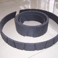 Anneau d'étanchéité de support PEEK PTFE pour pièces de réparation de compresseur, anneau de rechange, pièces de cylindre, guide d'usure, segment de piston Af ariel Abc