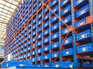 رفوف تخزين ثلاثية الأبعاد مخصصة، نظام تخزين ذكي عالي الارتفاع بدون عامل - Product Image 6