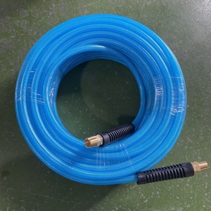 Tuyau d'air durable pour toiture en PU 1/4 "X50FT avec raccords pivotants 1/4 NPT pour outils pneumatiques - Product Image 4