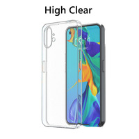 Coque de téléphone transparente en TPU souple ultra-fine pour Nothing Phone 1, protection anti-chute pour Nothing Phone1